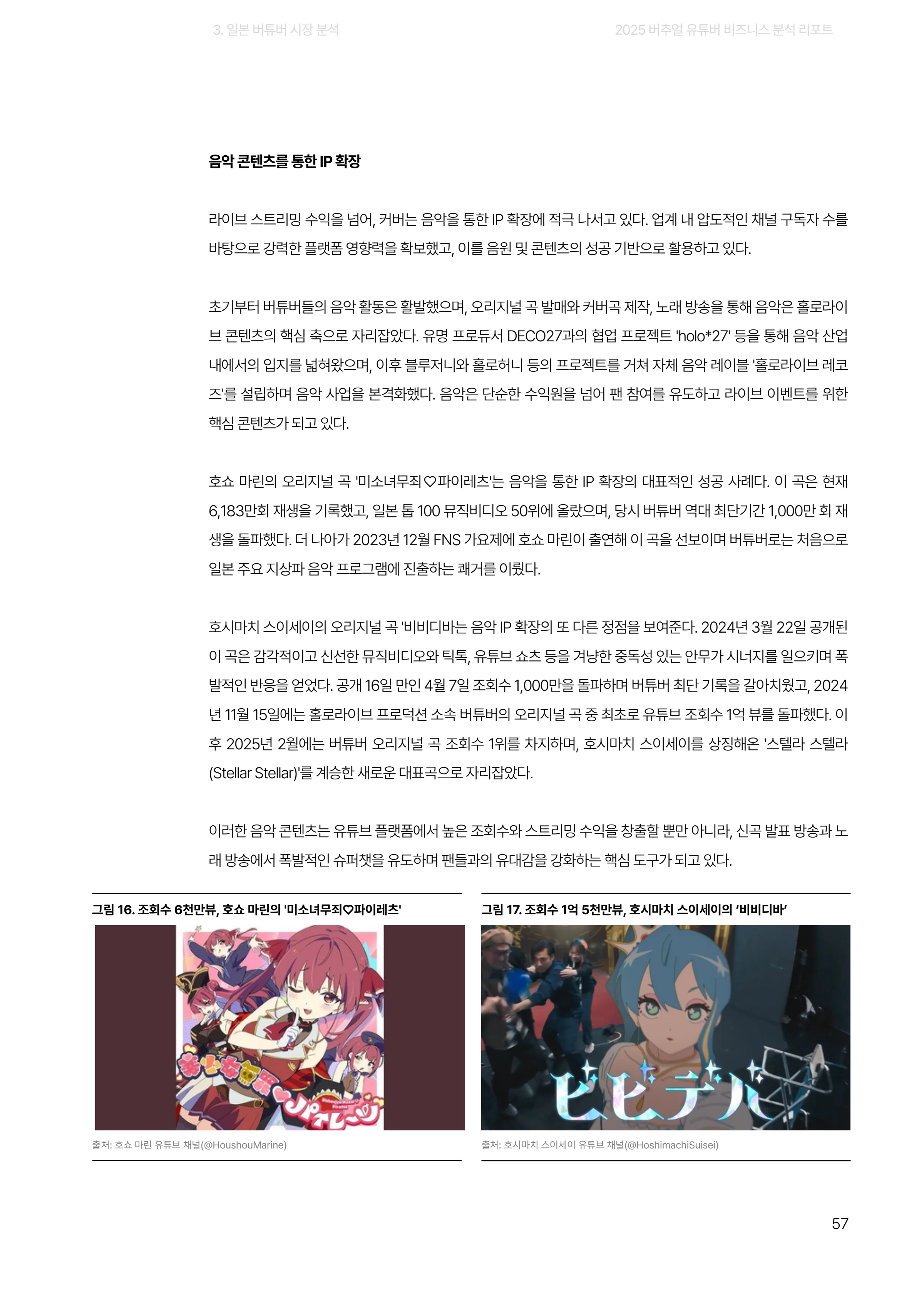 2025 버추얼 유튜버 비즈니스 분석 리포트 57쪽