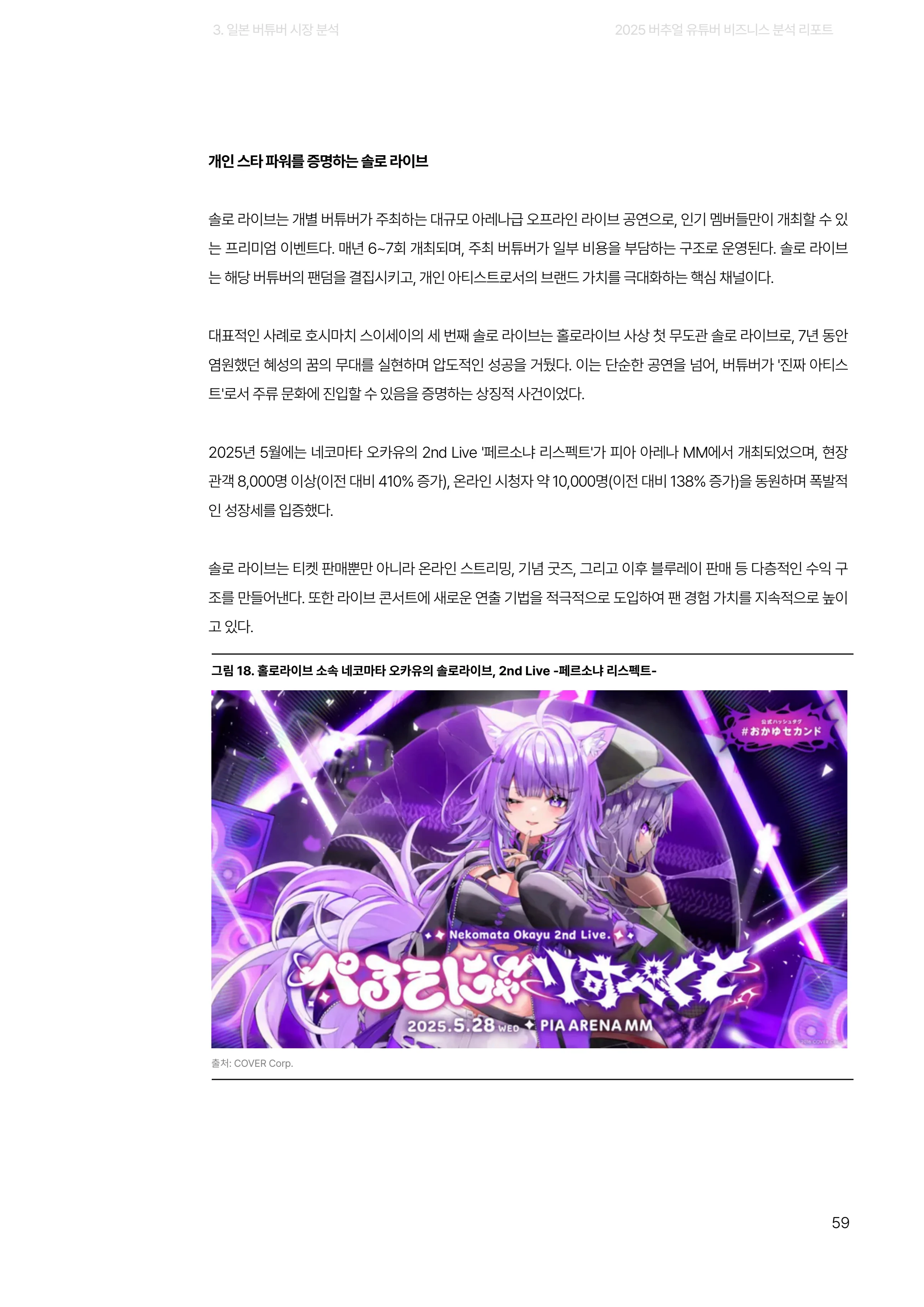 2025 버추얼 유튜버 비즈니스 분석 리포트 59쪽